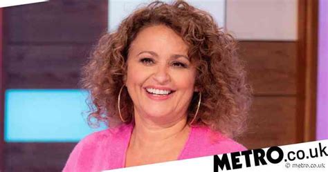 nadia sexy photos|Nadia Sawalha stomps around wearing see